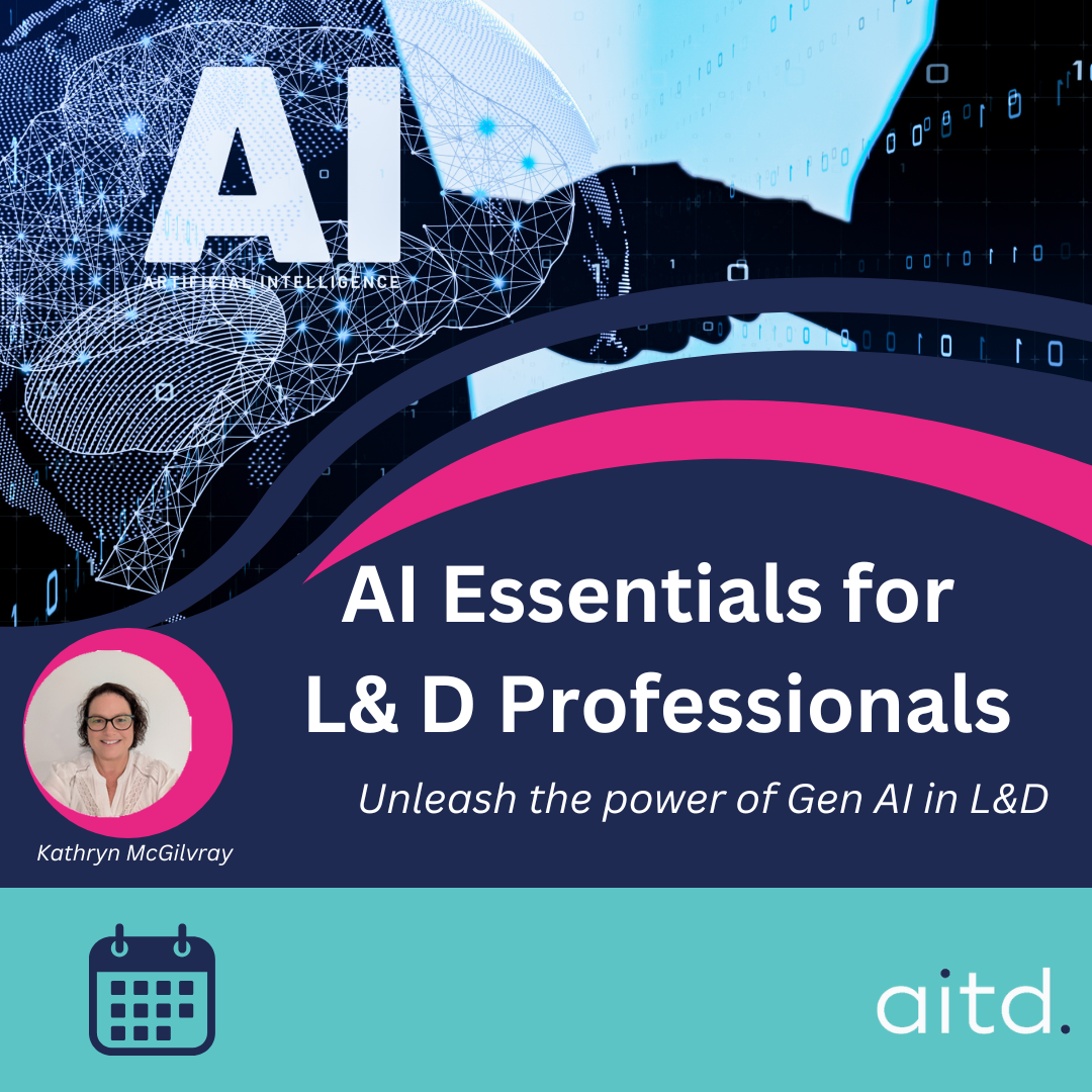 Learn the basics of Gen AI literacy and how to use Gen AI to help you create content and assessments, development micro credentials and badges, and provide targeted feedback with expert facilitator Kathryn McGilvray. This is a 1-day, online course (with a follow-up webinar)